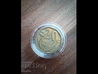 South Africa 20 cents 2008