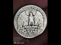 1/4 dolar argint 1948