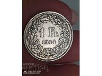 1 франк   1944г сребро