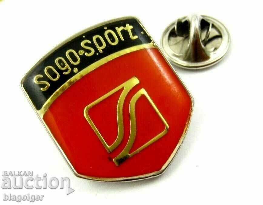 Promotional badge - SOGO SPORTS