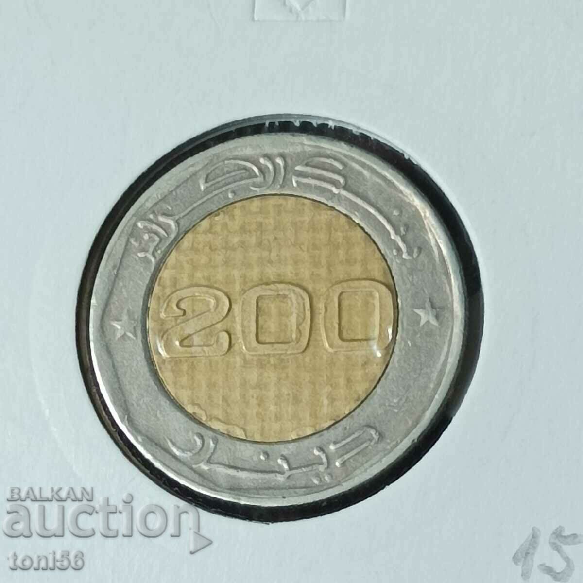 Algeria 200 dinars 2012