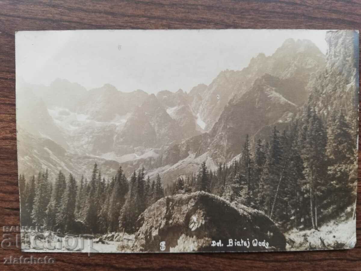 Postcard Poland 1920s and 1930s, author's photography