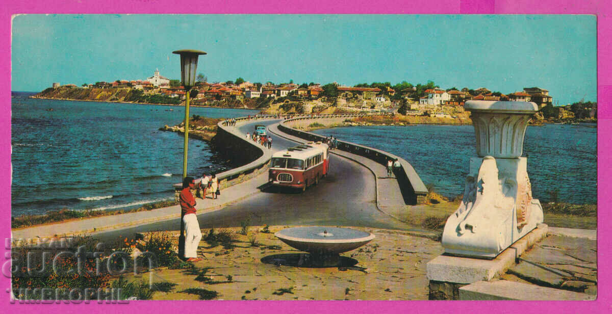 Auction 274374 / Nessebar - general view 1969- Bulgaria postcard Auction 274374 / Nessebar - general view 1969- Bulgaria postcard