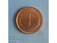 Rhodesia 1 cent 1977