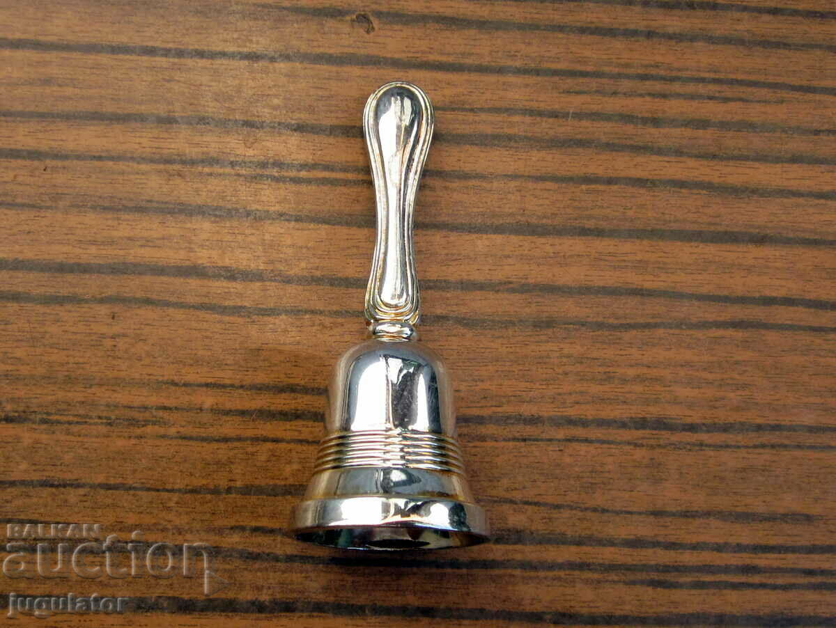 tabletop silver plated bell silver plated bell perfect with price 15.00 BGN | € 7.67