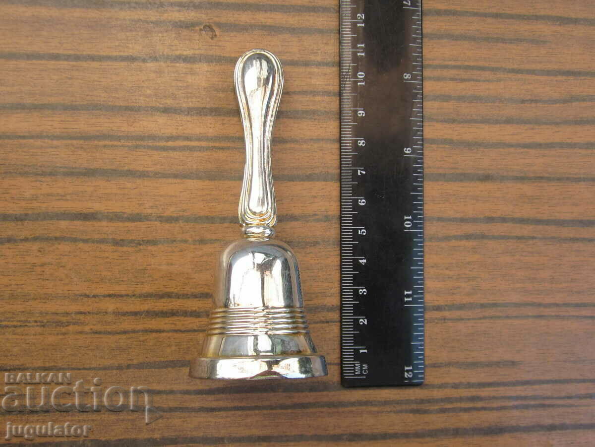 tabletop silver plated bell silver plated bell perfect - 5