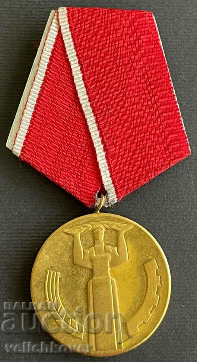 35159 Bulgaria medal 25 years People's power 1944-1969.