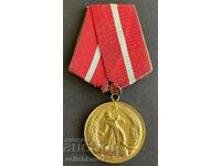 35164 Bulgaria Military Medal For Combat Merit