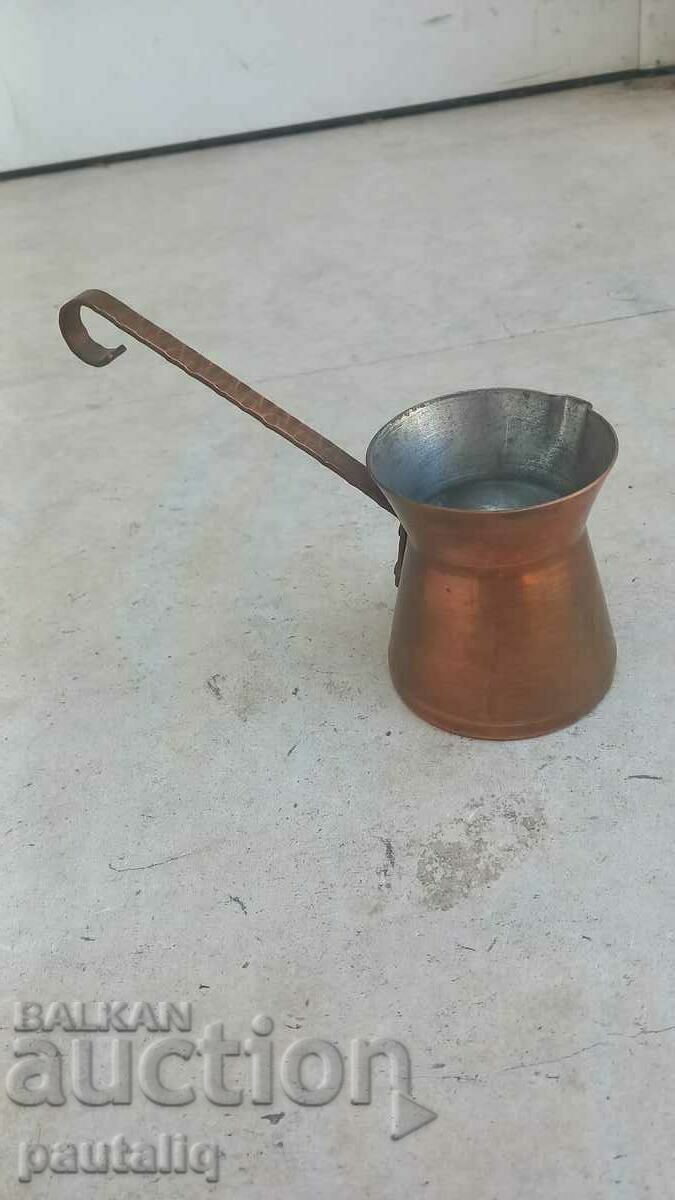 Auction COPPER COFFEE POT FOR CAFE BAKER Auction COPPER COFFEE POT FOR CAFE BAKER