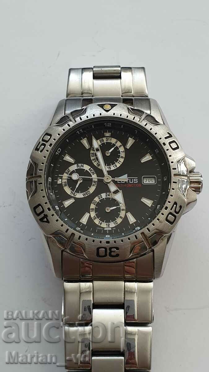 Auction Lotus 15301 Men's Quartz Watch Auction Lotus 15301 Men's Quartz Watch