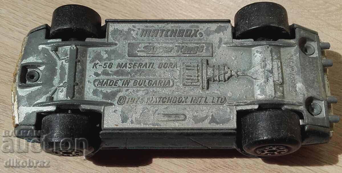 Мазерати / Maserati BORA - Matchbox / Made in Bulgaria - 6 Мазерати / Maserati BORA - Matchbox / Made in Bulgaria - 6