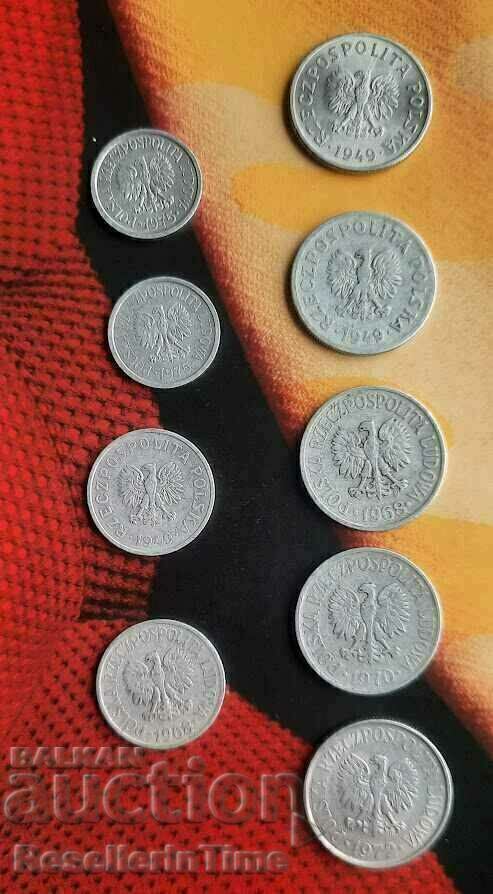 Lot of coins Poland with price 1.00 BGN | € 0.51 Lot of coins Poland with price 1.00 BGN | € 0.51
