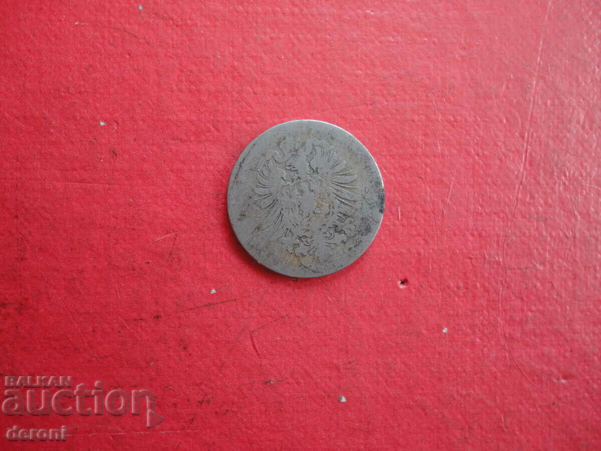 Delivery of 10 pfenning 1875 old coin Germany Delivery of 10 pfenning 1875 old coin Germany