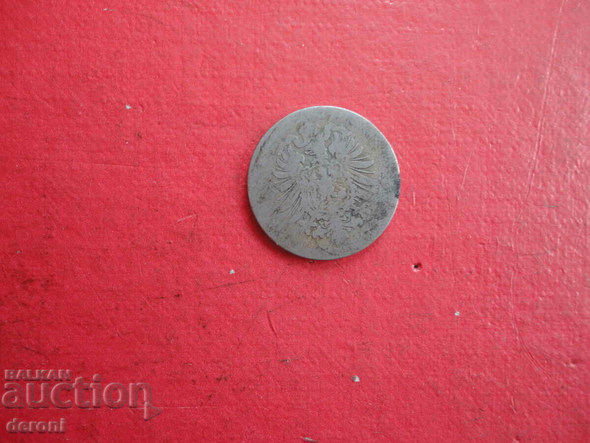 10 pfenning 1875 old coin Germany - 5 10 pfenning 1875 old coin Germany - 5