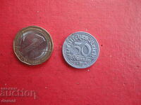 50 пфенинг 1921 стара монета Германия