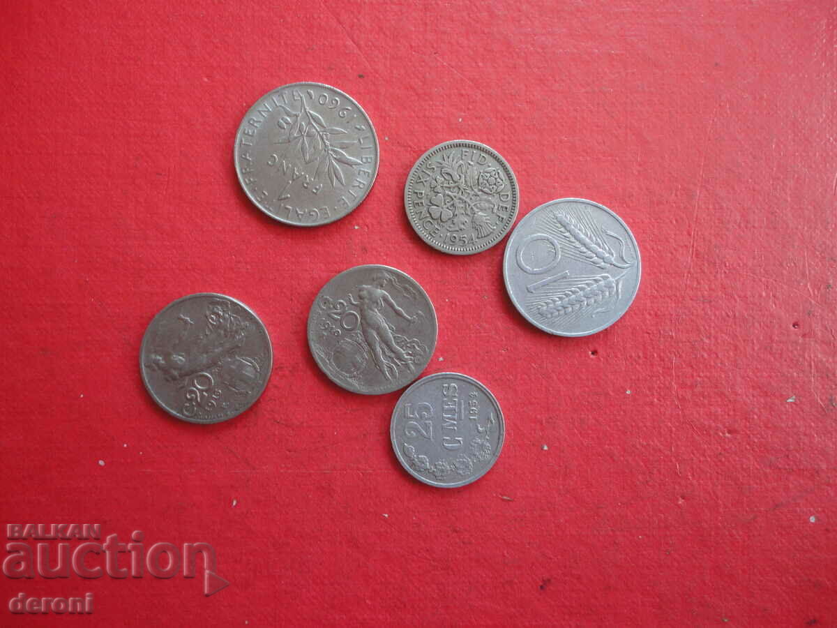Πολλά παλιά νομίσματα παλιό νόμισμα