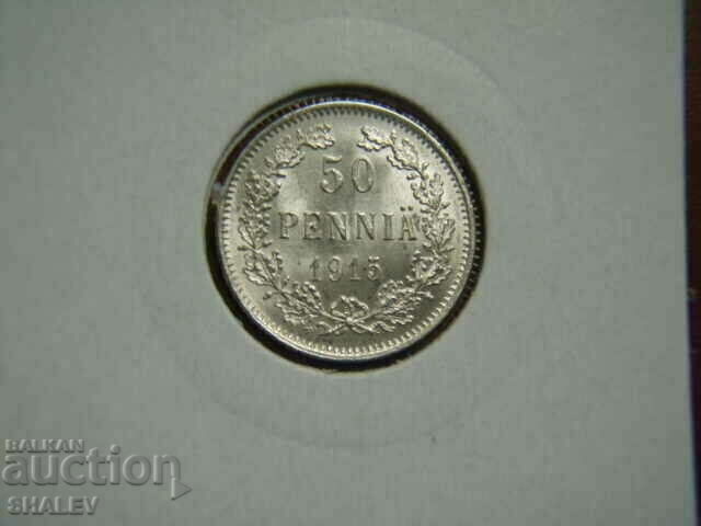 Delivery of 50 Pennia 1915 Finland /1/ - AU/Unc Delivery of 50 Pennia 1915 Finland /1/ - AU/Unc