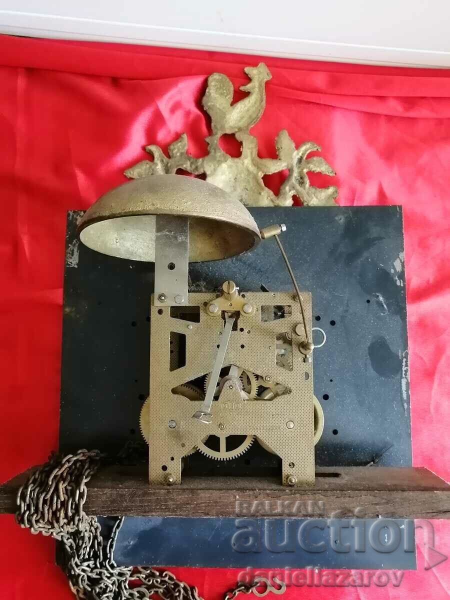 Auction  Old French Clock Mechanism for Parquet Clock