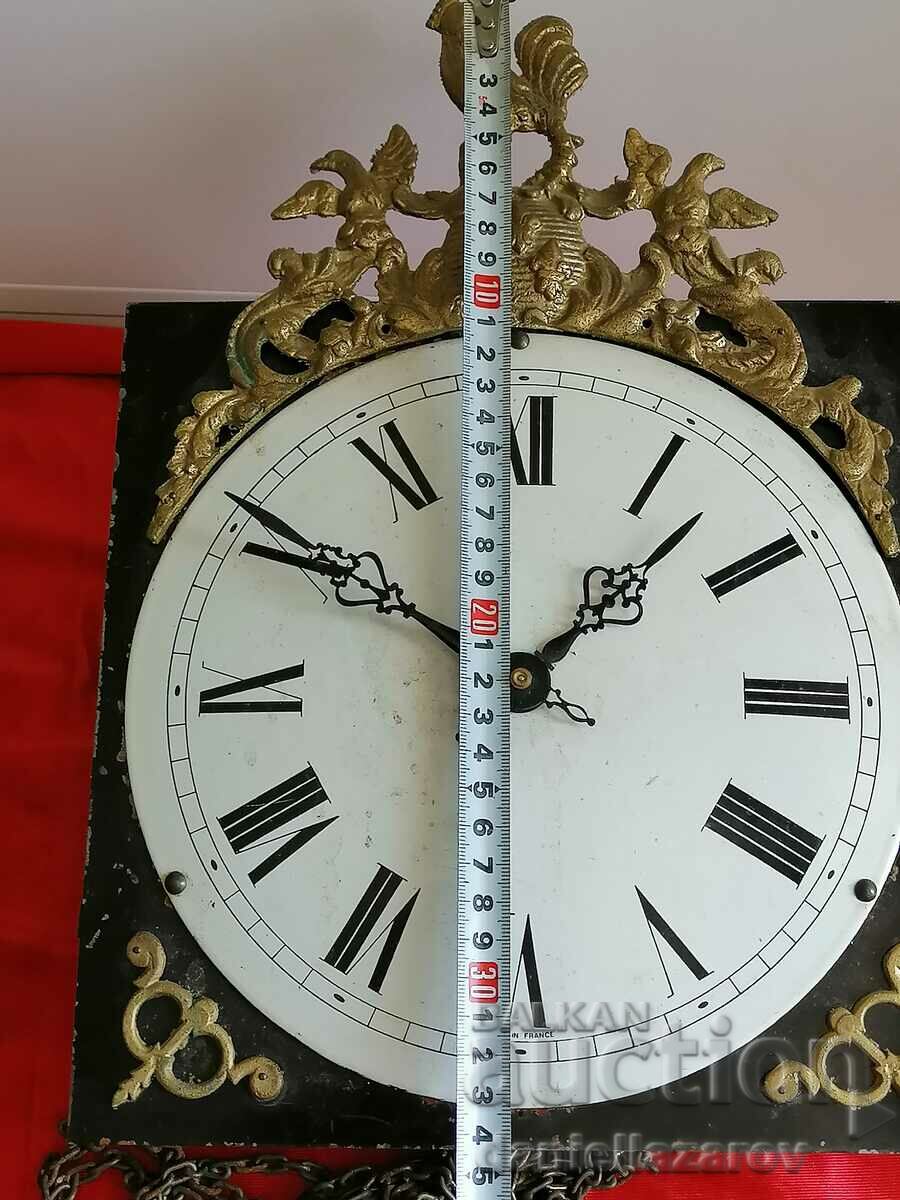 Old French Clock Mechanism for Parquet Clock - 7