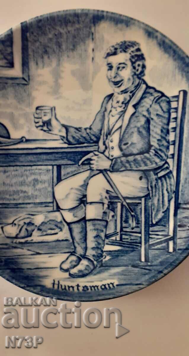 PORCELAIN PLATE. COLLECTION. HUNTER. with price 20.00 BGN | € 10.23 PORCELAIN PLATE. COLLECTION. HUNTER. with price 20.00 BGN | € 10.23