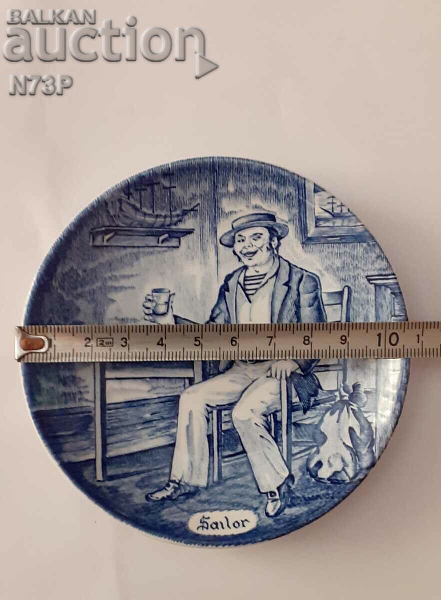 Delivery of PORCELAIN PLATE. COLLECTION. SAILOR. Delivery of PORCELAIN PLATE. COLLECTION. SAILOR.