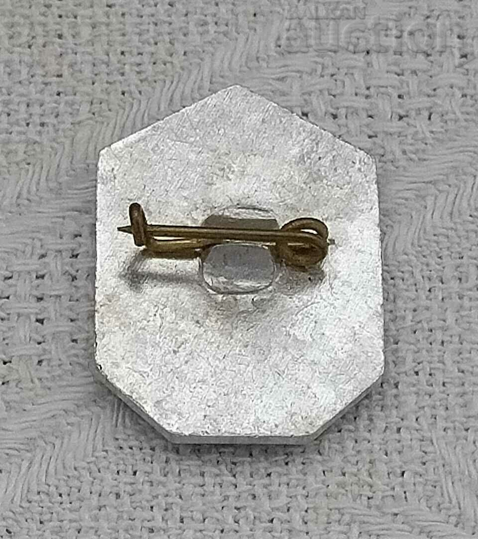 ПЛЕВЕН ШАХМАТЕН КЛУБ "ПОЛЕТ" ЗНАЧКА с цена 7.00 лв. | € 3.58 ПЛЕВЕН ШАХМАТЕН КЛУБ "ПОЛЕТ" ЗНАЧКА с цена 7.00 лв. | € 3.58