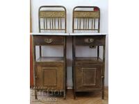 Dressing cabinet 2 pieces brass marble chorbadji furniture