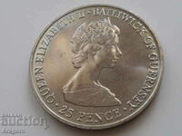Jubilee coin Guernsey / Guernsey 25 pence 1981