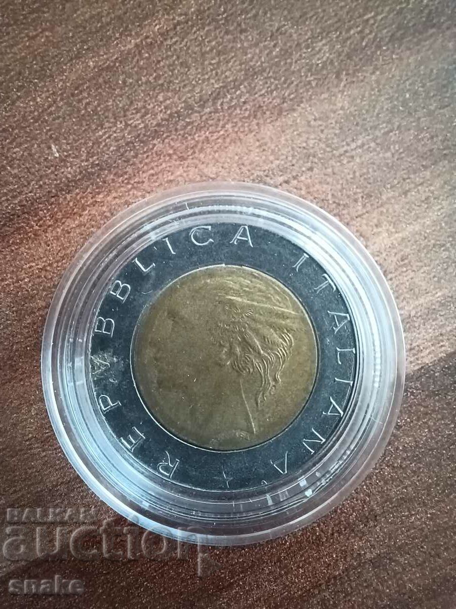 Italy 500 lire 1990 with price 0.89 BGN | € 0.46 Italy 500 lire 1990 with price 0.89 BGN | € 0.46