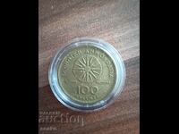 Greece 100 drachmas 1992