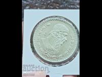 1 Песос 1963 г сребро
