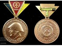 Medalia Militară-Insemne-Armata Poporului a RDG-DDR