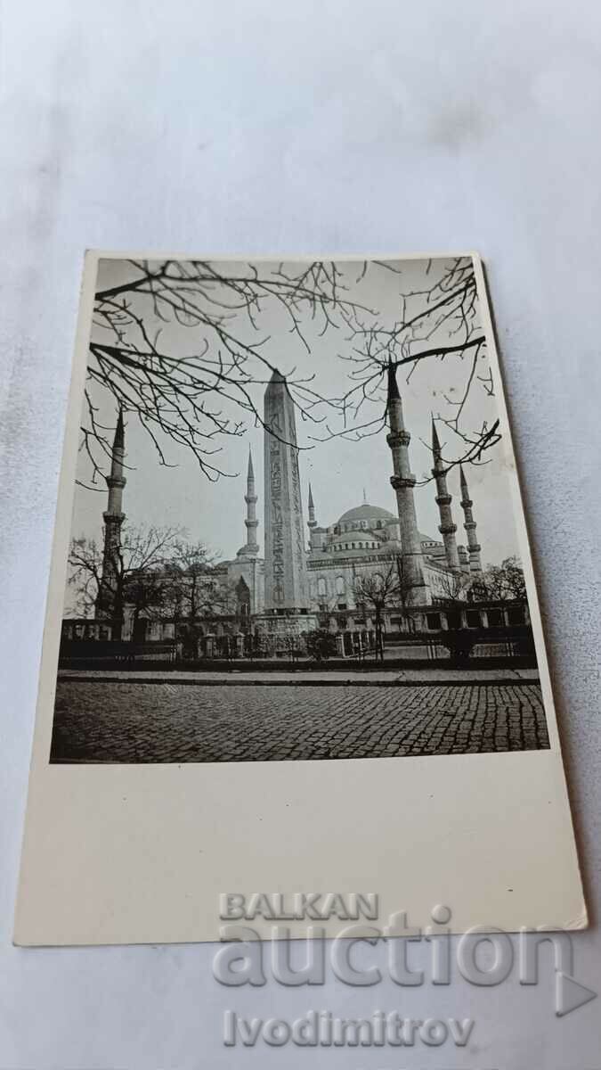 Carte poștală Forumul din Isnanbul și Moscheea Sultan Ahmed