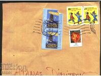 Envelope clipping with Heinrich Hoffmann 2009 Germany stamps