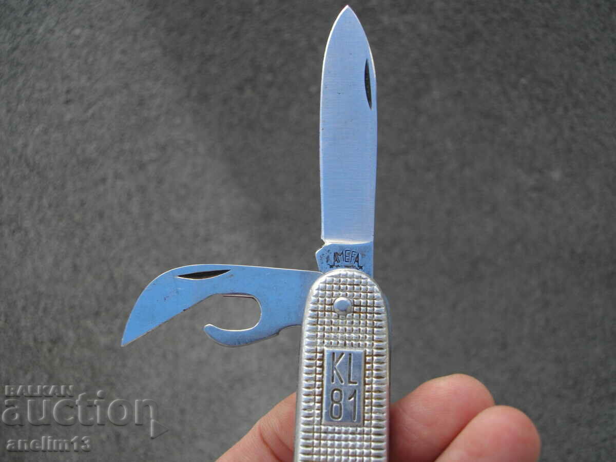 Delivery of COLLECTOR'S MILITARY POCKET KNIFE AMEFA KL 81 Delivery of COLLECTOR'S MILITARY POCKET KNIFE AMEFA KL 81