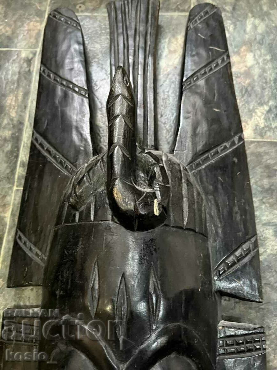 Veche mască africană mare cu preț € 30.00 | 58.67 BGN Veche mască africană mare cu preț € 30.00 | 58.67 BGN