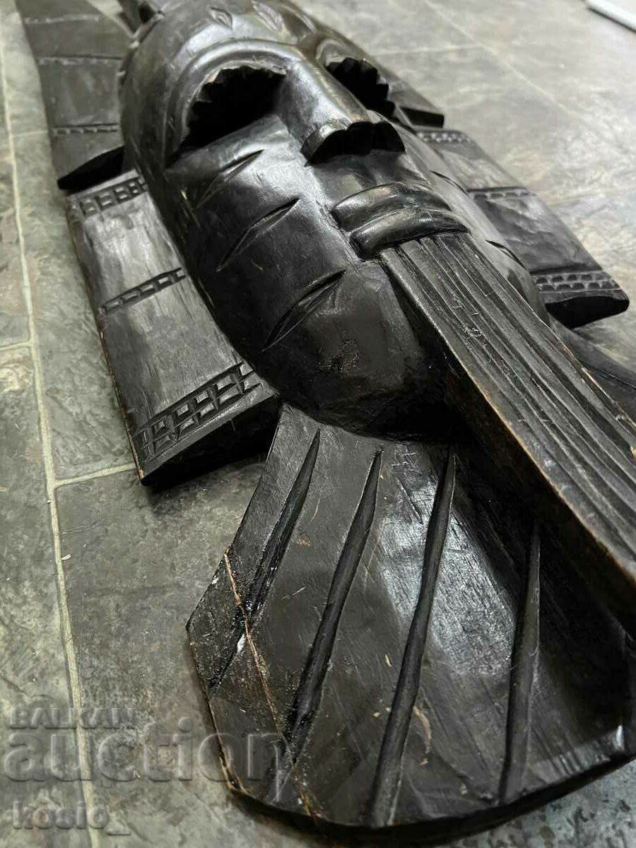 Veche mască africană mare - 5 Veche mască africană mare - 5