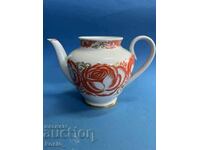 Old Soviet porcelain teapot LFZ