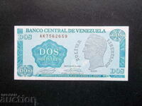 VENEZUELA, 2 bolivars, 1989, UNC