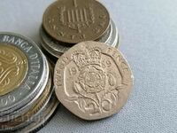 Monedă - Marea Britanie - 20 pence 1989