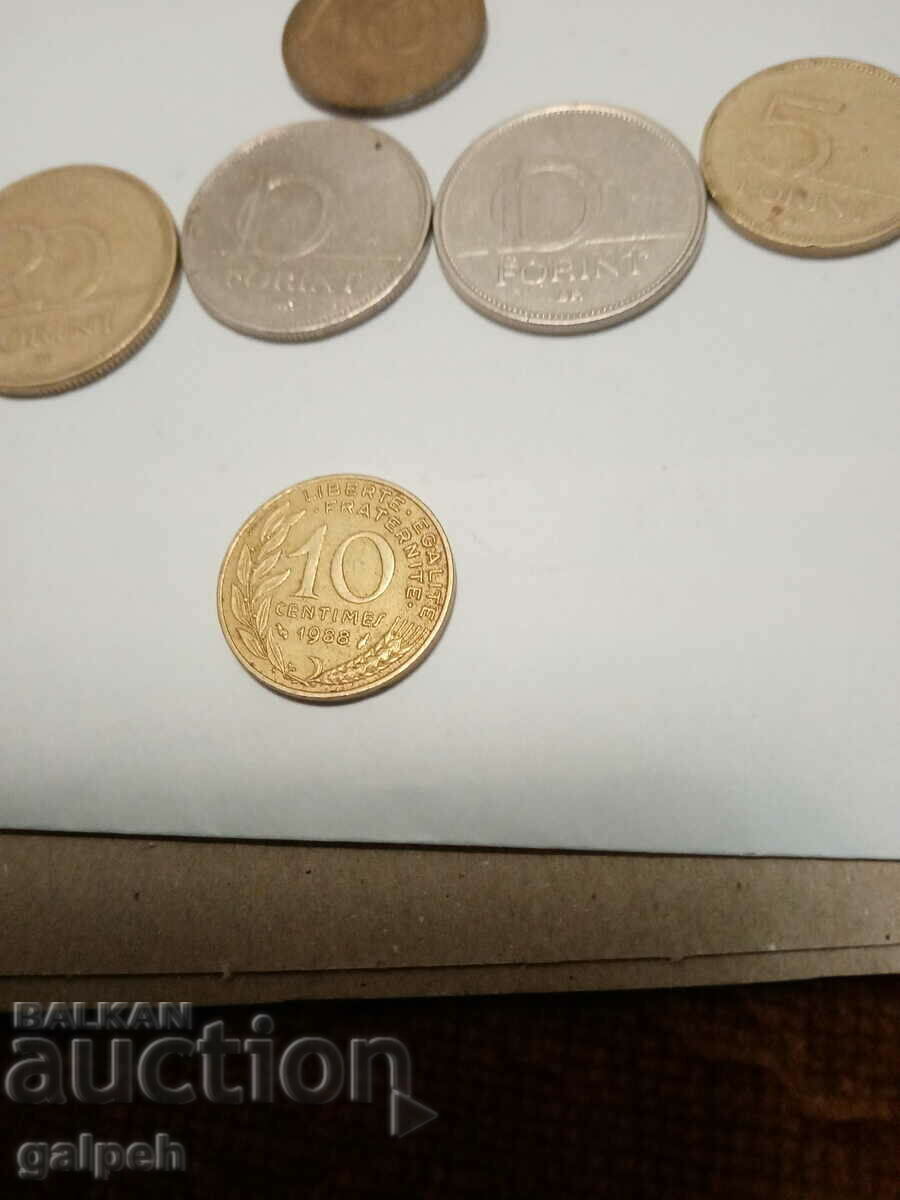 Auction MIXED LOT OF COINS - 10 pcs. - BGN 2.5 Auction MIXED LOT OF COINS - 10 pcs. - BGN 2.5