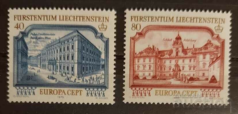 Лихтенщайн 1978  Европа CEPT Сгради MNH