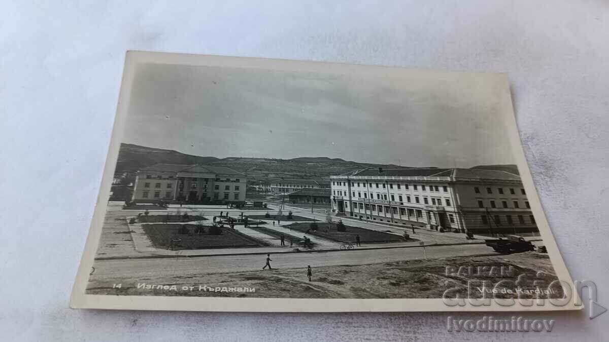 Postcard Kardzhali View 1959
