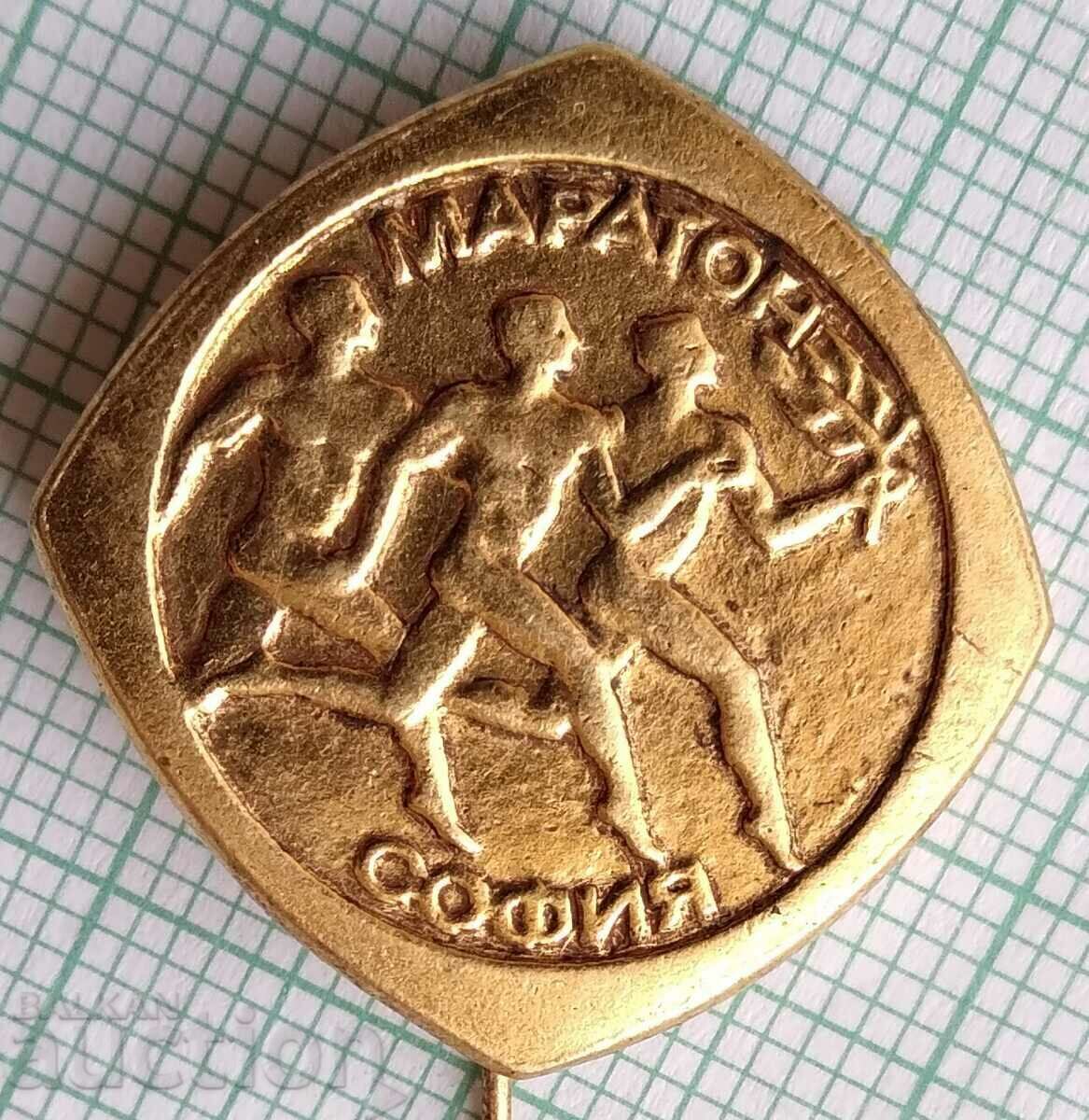 13609 Badge - Marathon Sofia