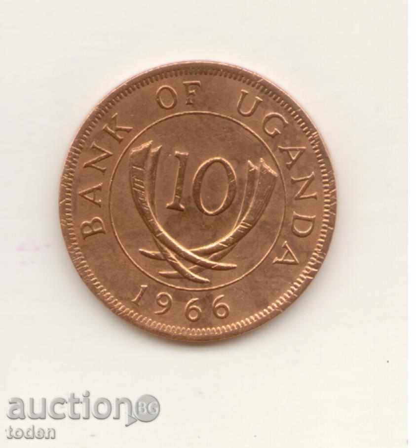 ++Uganda-10 Cents-1966-KM# 2++ με τιμή € 4.09 | 8.00 BGN ++Uganda-10 Cents-1966-KM# 2++ με τιμή € 4.09 | 8.00 BGN