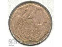 +Africa de Sud-20 Cents-2003-KM# 327-Aforika Borwa