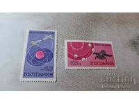 Пощенски марки НРБ Космос 1967