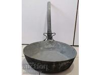 Old copper pan, copper, tray, copper vessel