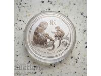 Argint 1 OZ 2016 Maimuțe