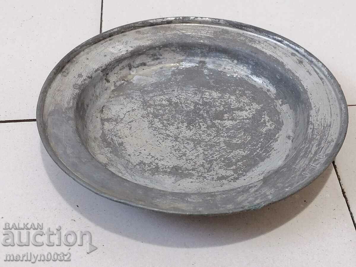 Old tinned copper sahan copper copper vessel with price 52.00 BGN | € 26.59 Old tinned copper sahan copper copper vessel with price 52.00 BGN | € 26.59